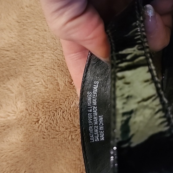 Black Patent Leather size 8 Born Shoes - Picture 7 of 8